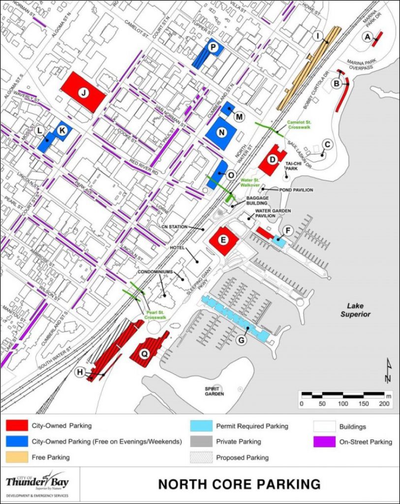 Parking Waterfront District BIA